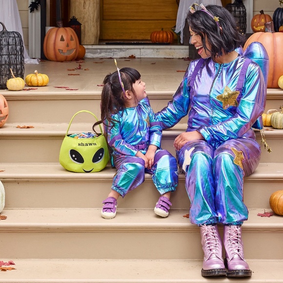 Adult Light-Up Cosmic Sparkle Astronaut Costume - PBK - Picture 6 of 14